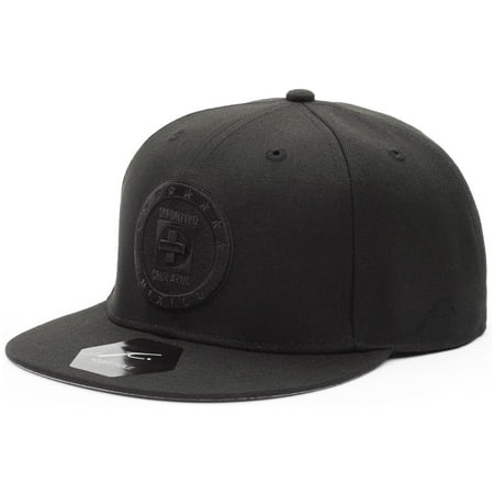 Men's Fi Collection Black Cruz Azul Dusk Snapback Adjustable Hat - OSFA