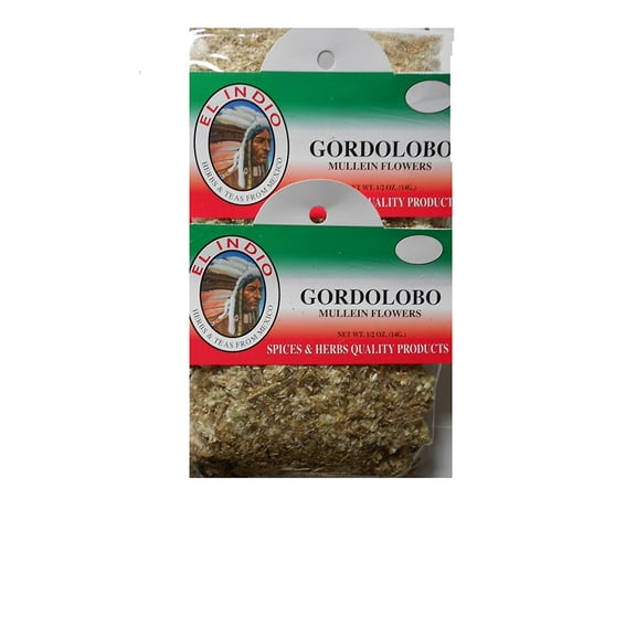 El Indio Gordolobo / Mullein Flowers Net Wt 1/2oz (14gr) - 3 Pack