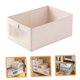 thumbnail image 5 of Moluckfu Cesta Organizadora Beige Multipropósito Para Almacenamiento De Ropa Y Objetos Personales, 5 of 8