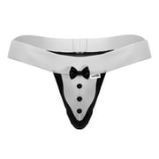 CandyMan Fashion Thongs Color Black Size L/XL