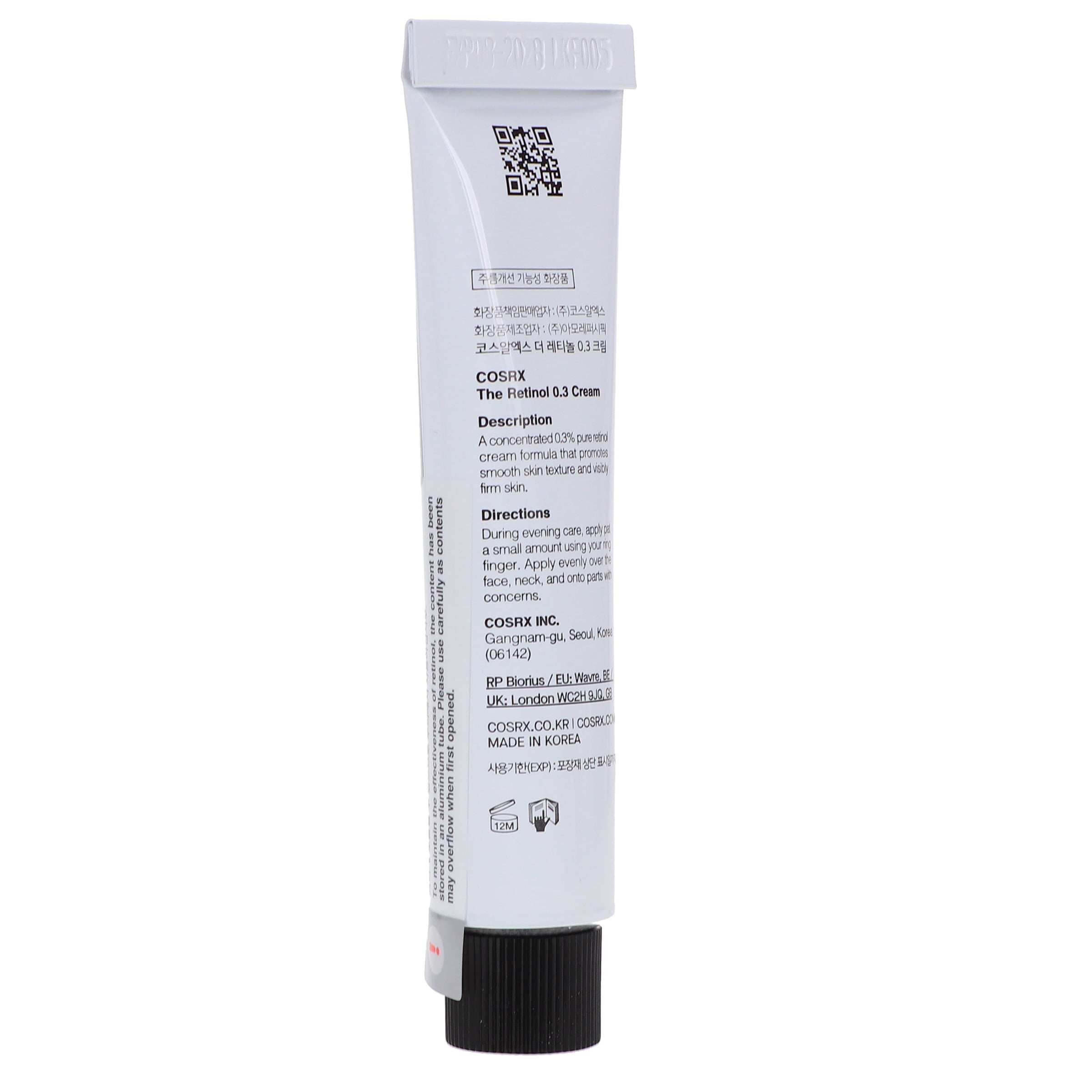 COSRX The Retinol 0.3 Cream 0.67 oz