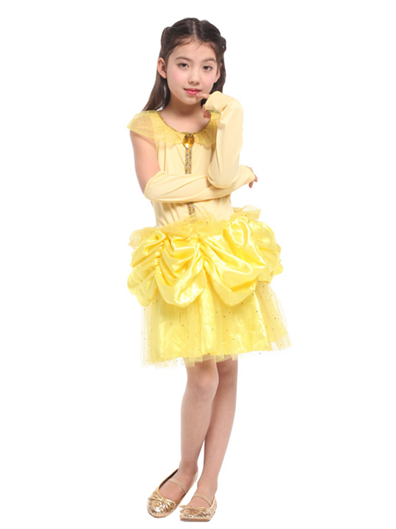 belle dress up dress