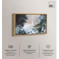 thumbnail image 2 of Subtle Verdure II Canvas Print Abstract Decor by Art Remedy, Gold Frame, 36 x 24, 2 of 6