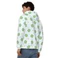 thumbnail image 4 of Honeii Kawaii Frogs Print Hoodies for Men, Pullover & Full Zip, Breathable Zip up Hoodie, Sweatshirt-X-Large, 4 of 5