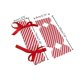 thumbnail image 4 of Cajas de regalo navideñas de papel, 50 unidades, diseño rojo y blanco, tamaño 18.5x4x8 cm, ideales para dulces y postres., 4 of 6