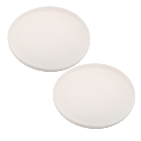 KALLORY 2pcs Reversible Flying Disc For Outdoor Sports Blank Diy Saucer For Play For Parties And Creative Activities