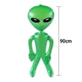thumbnail image 2 of Alienígena inflable gigante verde 3 paquetes juguete para niños decoración de fiesta de Halloween LIUYMXG, 2 of 5