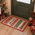 thumbnail image 5 of KUETH 2'x6' Christmas Machine Washable Runner Rug, Non-Slip Rugs for Kitchen, Hallway, Corridor and Entryway, Red, 5 of 8