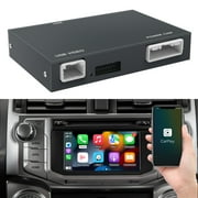 AUTOABC Wireless Carplay For Toyota with Entune2.0 Touch2 2014-2019 New Version Retrofit Kit Decoder Fits For Tundra Highlander RAV4 Tacoma Camry Corolla Avalon Prius CH-R Sienna Camry