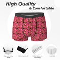 thumbnail image 2 of Men's Boxer Briefs, German Shepherd Dog No.1012 Soft Comfy Mens Underwear Boxer Briefs Breathable With Widen Waist, 2 of 7