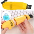 thumbnail image 4 of Billuyoard Máquina de limpieza de teclado USB, portátil, de escritorio, para cocina, aspiradora, dispositivo colector de polvo, regalos de para el Suministros de limpieza para el hogar Amarillo Billuyoard HA059640-01, 4 of 6
