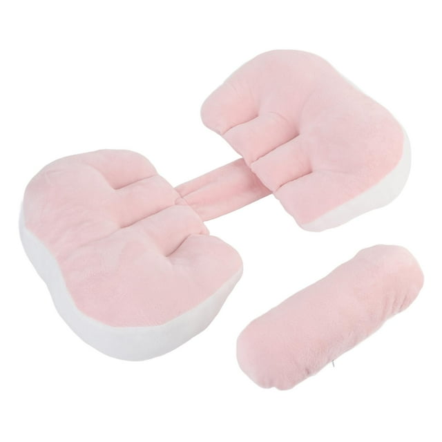 Hecho A Mano De Fibra De Poliéster De , Esta Almohada De Embarazo Ofrece Una Almohada De Maternidad De Comodidad Incomparable Para El Sueño Lateral, Asegurando Una