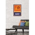 thumbnail image 2 of NBA Phoenix Suns - Logo 20 Wall Poster, 14.725" x 22.375", Framed, 2 of 5