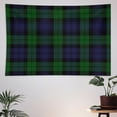 thumbnail image 5 of Black Watch Tartan Wall Tapestry 60"x90" Lightweight, Wrinkle-Resistant Hanging Blanket for Bedroom Living Room Decor, 5 of 6