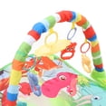 thumbnail image 4 of YAHHU Newborn Baby Gym Play Mat with Musical Pedal Piano, Infant Sensory Activity Center with Hanging Toys & Mirror, Dinosaur Pattern Green (29.13 in / 74 cm), 4 of 4
