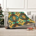 thumbnail image 7 of Yayeee Throw Blanket for Couch Soft Warm 50" x 60" Sofa Chair Bed Decoration, Geometric Patterns, 7 of 7