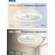 thumbnail image 3 of Ventilador de Techo LEDIARY 24" Regulable con Control Remoto y App Blanco, 3 of 8