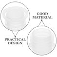 thumbnail image 3 of HEALEEP 100Pcs Reusable Bottle Caps Sealing Plugs White PE Leak-proof Simple Design for General Users Restaurant, 3 of 8