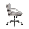 thumbnail image 3 of Acme Furniture Haggar Executive Office Chair in Vintage White Top Grain Leather, 3 of 6