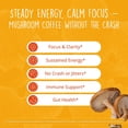 thumbnail image 2 of Happy Healthy Hippie Mushroom Coffee Instant with 125mg Caffeine – Lion’s Mane, Cordyceps, Reishi & Chaga | Adaptogen Nootropic Instant Mushroom Coffee for Energy & Focus | Medium Roast – 30 Servings, 2 of 9