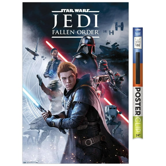 Star Wars: Jedi Fallen Order - Key Art Wall Poster, 22.375" x 34"