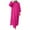 Hot Pink, variant on Abayas Dress for Women Muslim Matching Sets Long Sleeve Loose Top Pants 2 Pcs Dubai Islamic Muslim Clothes