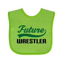 Inktastic Future Wrestler Boys Baby Bib