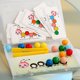 thumbnail image 1 of Juguetes De Perlas De Clip Juego de conteo de cuentas portátil con juego de clasificación de color de clip de madera para niños pequeños, 1 of 9