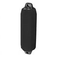 thumbnail image 3 of 2PCS 40X11cm Fender Cover Marine Boat Fender Cover Inflatable Fishing Boat Bumper Dock Anti-UV Sun Protection,2 x Fender Cover(not include Boat Fender),black, 3 of 8