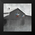 thumbnail image 2 of Kimberly, Allen 20x20 Black Modern Framed Museum Art Print Titled - Star Barn, 2 of 5