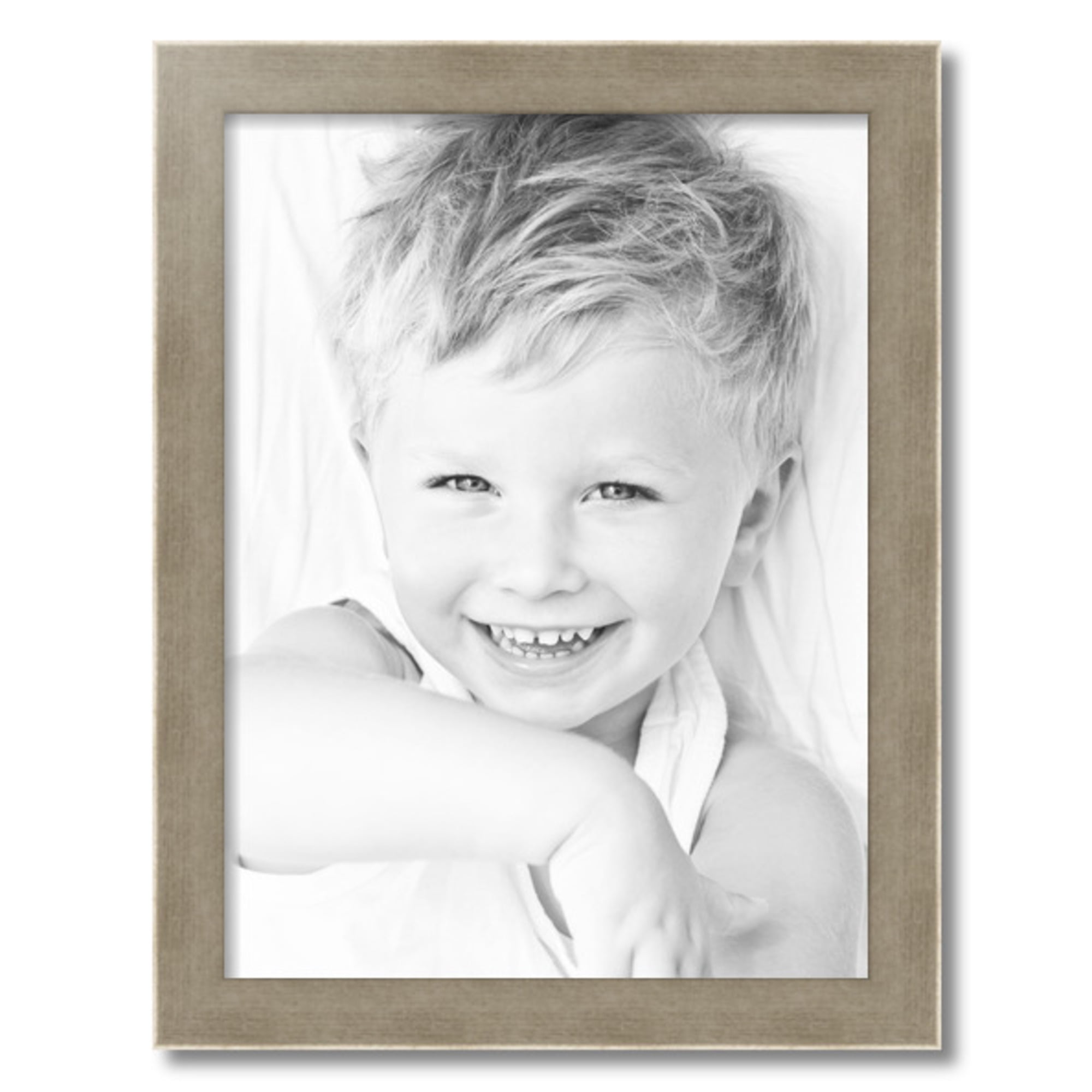 ArtToFrames 18" x 24" Muted Prosecco Gold Picture Frame, 18x24 inch Gold MDF Poster Frame (WOM-4678), 1 Pack