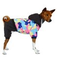 thumbnail image 3 of BadPiggies Waterproof Warm Dog Jacket Pet Vest Coat Camouflage Windproof Padded Winter Clothes for Small Medium Large Dogs (XL, Pink), 3 of 9