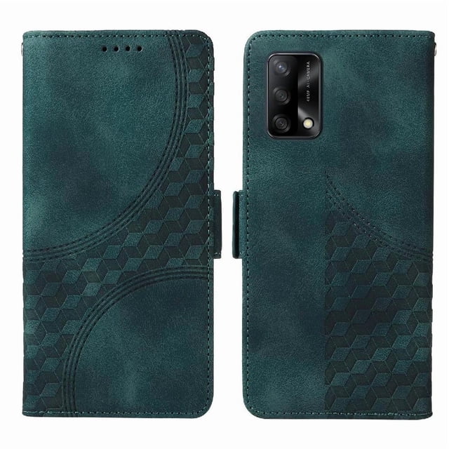 Funda GANGXUN para OPPO Reno 6 Lite con diseño acolchado elegante, cuero PU, protección total y ajuste preciso