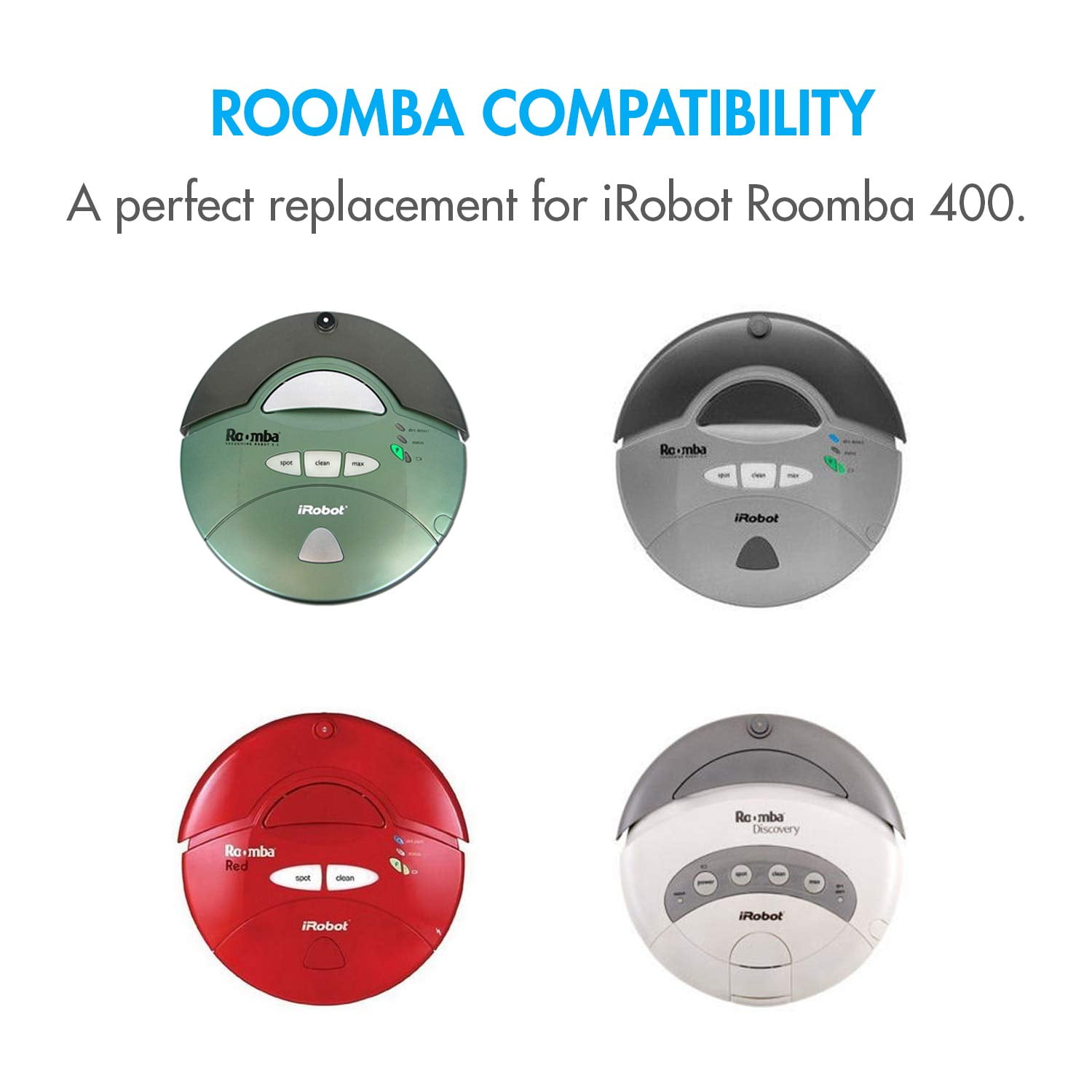 Batterie Alternative iRobot Roomba 400 15IR14 Aspirateur