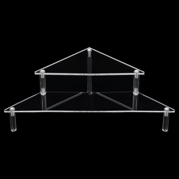 Acrylic Organizer for Perfume Cupcakes Storage Stand Clear Figure Display Rack