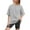 Gray, variant on yillto Girls Summer 2 Piece Outfits Kids Oversized T Shirts and Yoga Shorts Clothing Sets 5-15 Years
