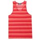 thumbnail image 4 of Camiseta sin mangas de cuello redondo para hombre, cuello redondo ahuecado, estilo playero informal de verano, holgada, sin mangas, a rayas, cuello redondo, sin mangas, para hombre, 4 of 4