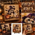 thumbnail image 3 of Spooky Cute Halloween Ghost Pearl Art DIY Kit, 3D diamond art kits for adults beginner, Ghost Companion Witch Cat Painting, Full All-Inclusive Supply, Farmhouse Halloween Decor Craft Gifts D, 3 of 8