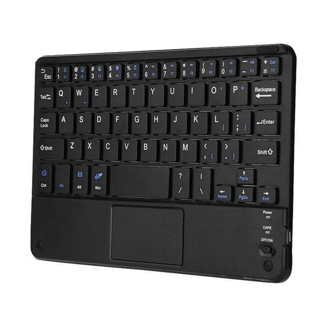 Clavier Sans Fil 59 Touches avec Pavé Tactile, Clavier à Réponse Rapide, pour PC/tablette