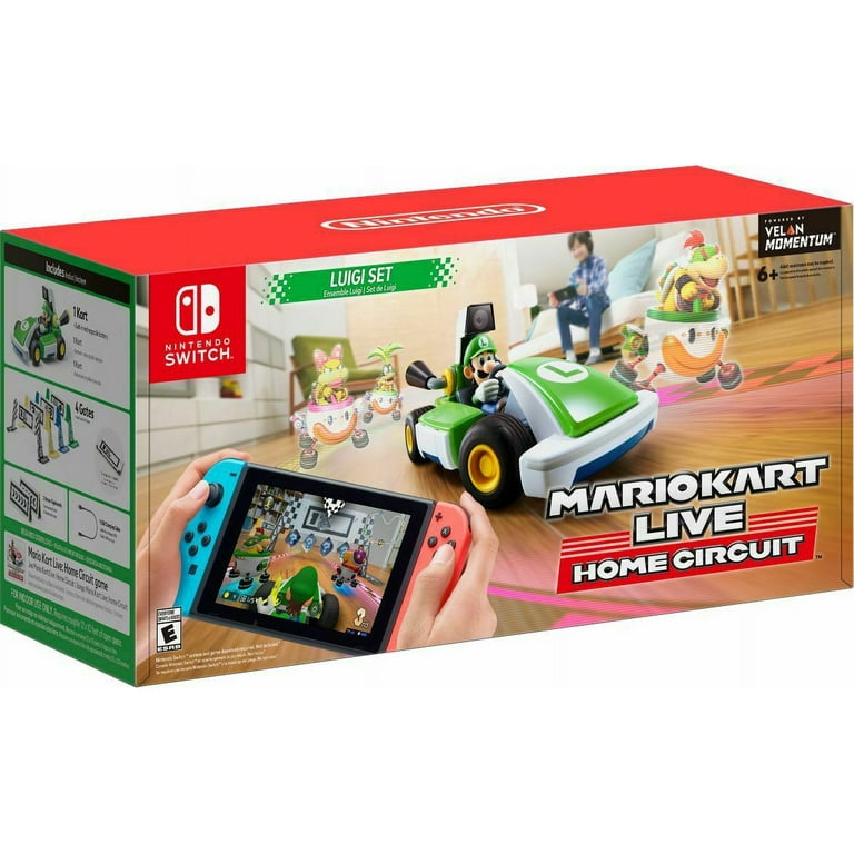 Nintendo - Mario Kart Live: Home Circuit Luigi Set - Luigi Edition