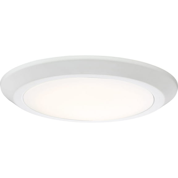 Quoizel Verge 12" Ceiling Light in White Lustre