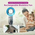 thumbnail image 1 of U360 Degrees Portable Bladeless Hand Held Cooler Mini USB No Leaf Handy Fan, 1 of 5