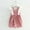 Pink, variant on SDJMa Summer Baby Girls' Sleeveless Lace Suspender Dress Floral Children's Clothing