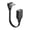 10cm Down, variant on Tibvox 90 degree USB2.0 Extension Cable for Mouse Keyboard Usb Data Charging Connector