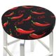 thumbnail image 3 of Disketp Red Hot Chili Funda Redonda para Taburete, Funda de Cojín para Silla de Bar Suave y Elástica-12 inch, 3 of 7