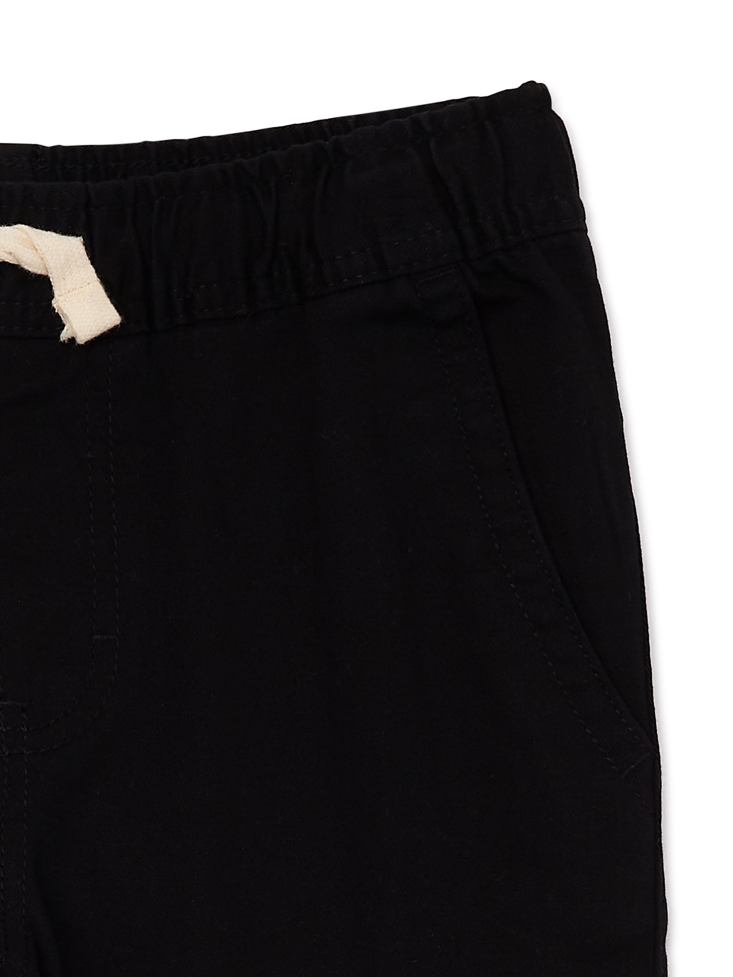 Wonder Nation Boys Woven Pull On Pants, Sizes 4-18 & Husky