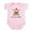Petal Pink, variant on CafePress - Uh Oh Sumo Infant Bodysuit - Baby Light Bodysuit, Size Newborn - 24 Months