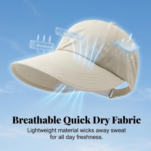 LEKODE Ponytail Running Hat for Women with Large Hole  display picture 1