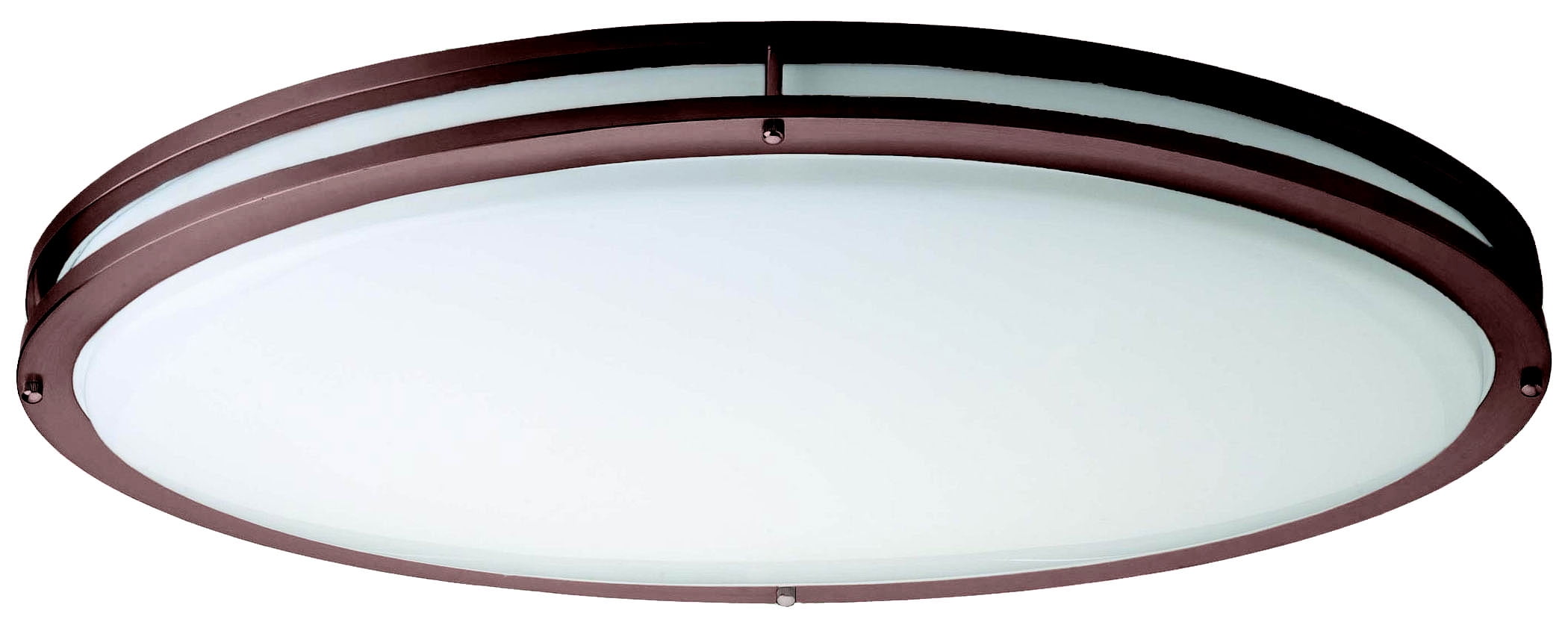 Amax Lighting LED Ceiling Fixtures LEDJR005L/BZW LED Two Ring Flush Mount Ceiling Fixture