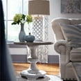 thumbnail image 2 of Sedona White Round End Table, 2 of 6